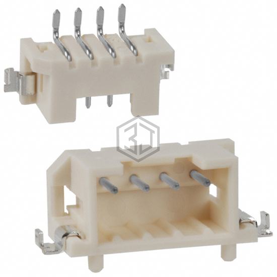 DF3E-4P-2H(24) - Hirose Electric Co Ltd - Rectangular Connectors - Headers, Male Pins