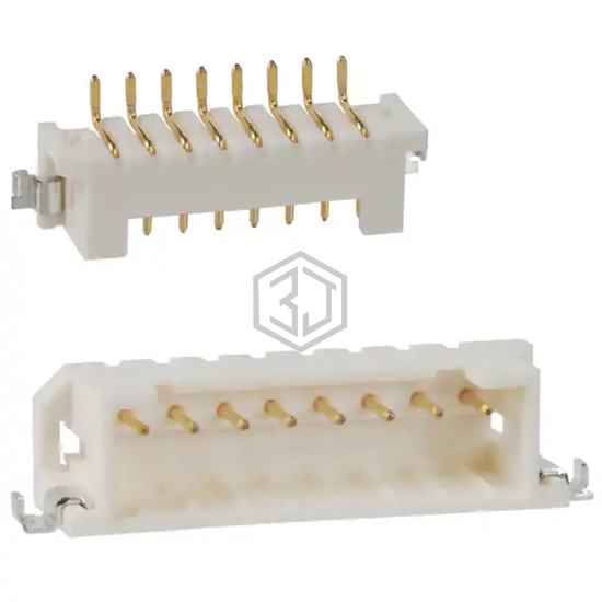 DF3EA-8P-2H(51) - Hirose Electric Co Ltd - Rectangular Connectors - Headers, Male Pins