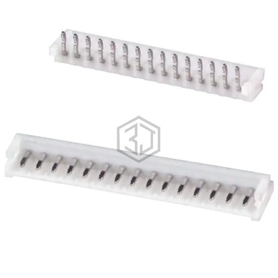 S15B-EH(LF)(SN) - JST Sales America Inc. - Rectangular Connectors - Headers, Male Pins
