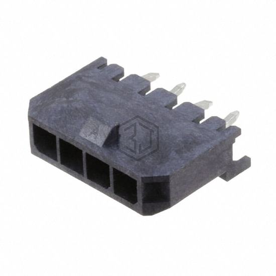 DML-1-04-A-V-T-A - Adam Tech - Rectangular Connectors - Headers, Male Pins