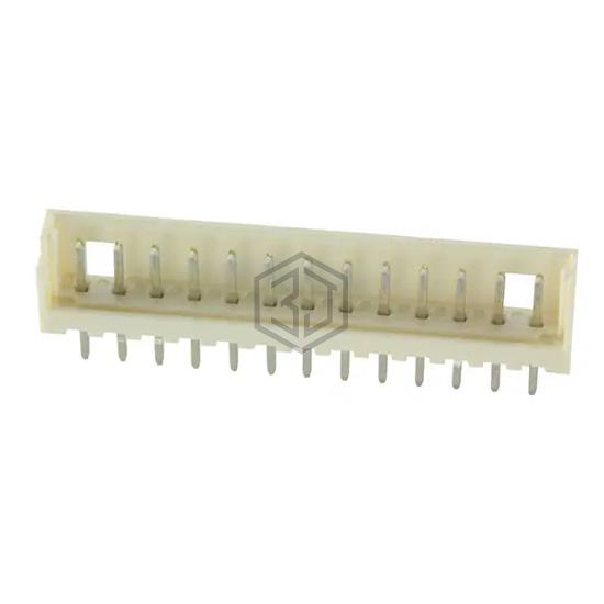 0532531370 - Molex - Rectangular Connectors - Headers, Male Pins