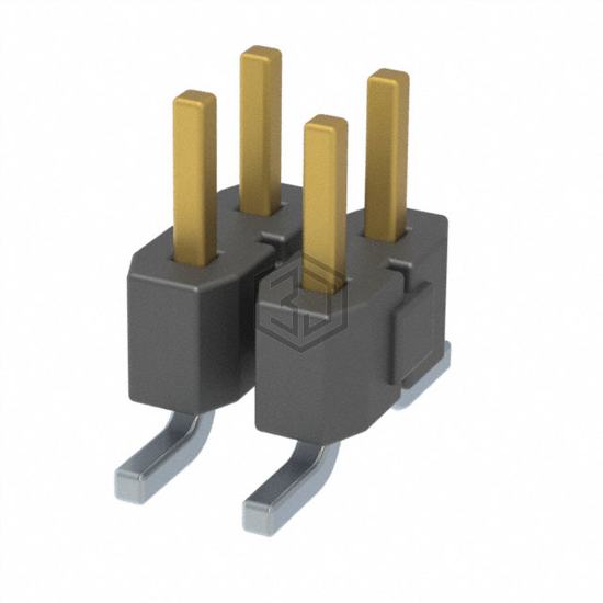 TSM-102-04-L-DV - Samtec Inc. - Rectangular Connectors - Headers, Male Pins