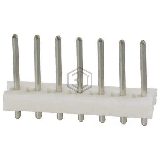 640384-7 - TE Connectivity AMP Connectors - Rectangular Connectors - Headers, Male Pins