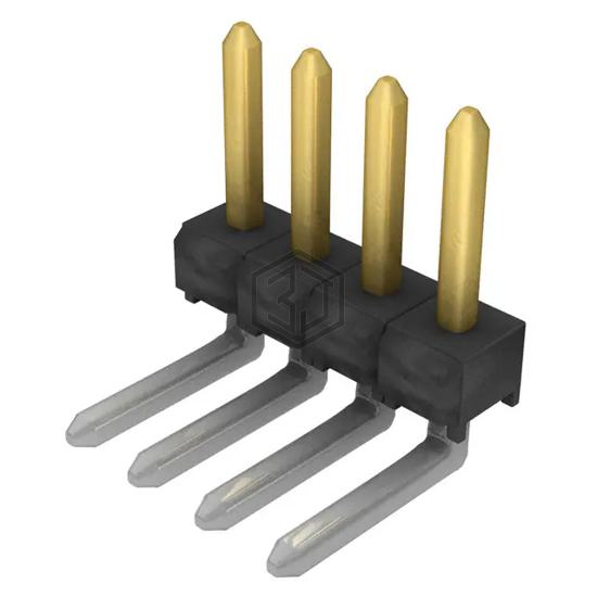 TSW-104-22-L-S-RA - Samtec Inc. - Rectangular Connectors - Headers, Male Pins