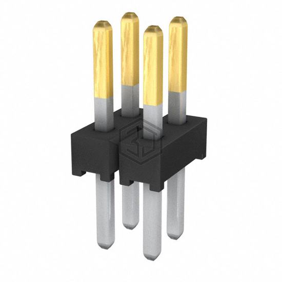 TMM-102-02-L-D - Samtec Inc. - Rectangular Connectors - Headers, Male Pins