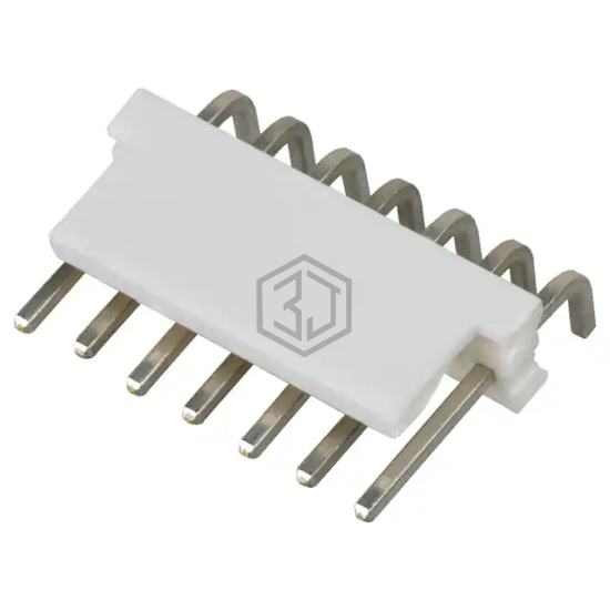 640389-7 - TE Connectivity AMP Connectors - Rectangular Connectors - Headers, Male Pins
