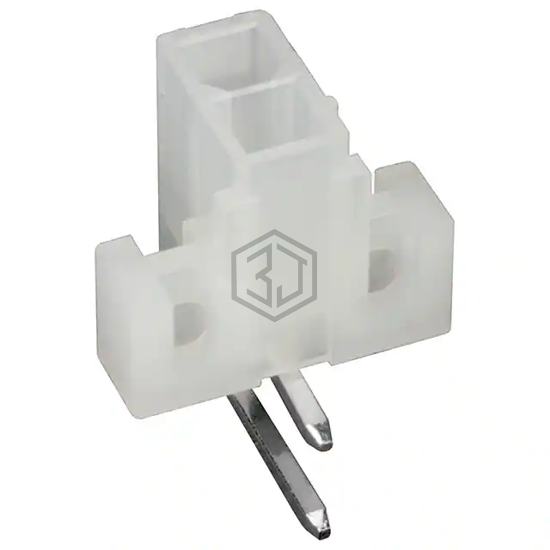 1586043-2 - TE Connectivity AMP Connectors - Rectangular Connectors - Headers, Male Pins