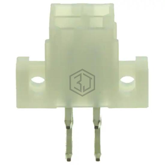 1586043-4 - TE Connectivity AMP Connectors - Rectangular Connectors - Headers, Male Pins