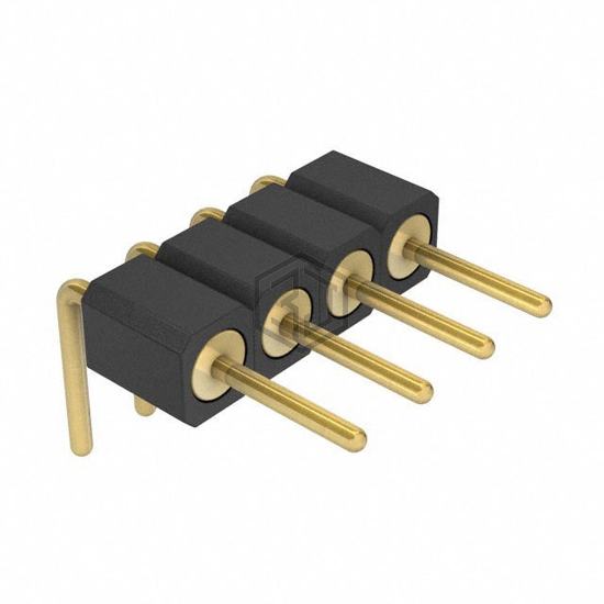 830-10-004-20-001101 - Preci-Dip - Rectangular Connectors - Headers, Male Pins