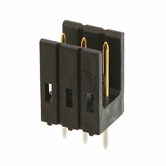 826467-3 - TE Connectivity AMP Connectors - Rectangular Connectors - Headers, Male Pins