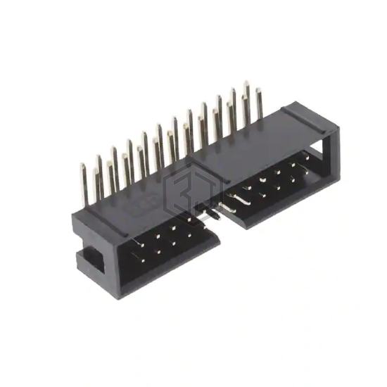 BHR-24-HUA - Adam Tech - Rectangular Connectors - Headers, Male Pins