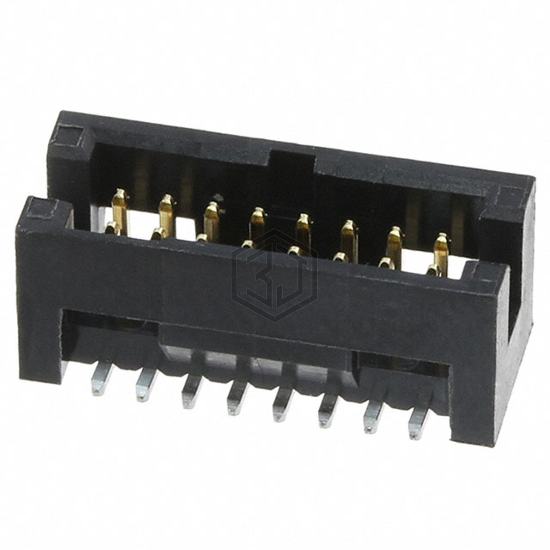 20021221-00016C4LF - Amphenol ICC (FCI) - Rectangular Connectors - Headers, Male Pins