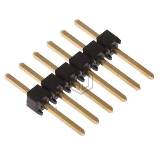 MTSW-106-08-G-S-180 - Samtec Inc. - Rectangular Connectors - Headers, Male Pins