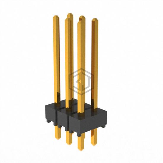 TSW-103-15-G-D - Samtec Inc. - Rectangular Connectors - Headers, Male Pins
