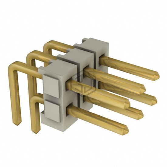 HTSW-103-08-G-D-RA - Samtec Inc. - Rectangular Connectors - Headers, Male Pins