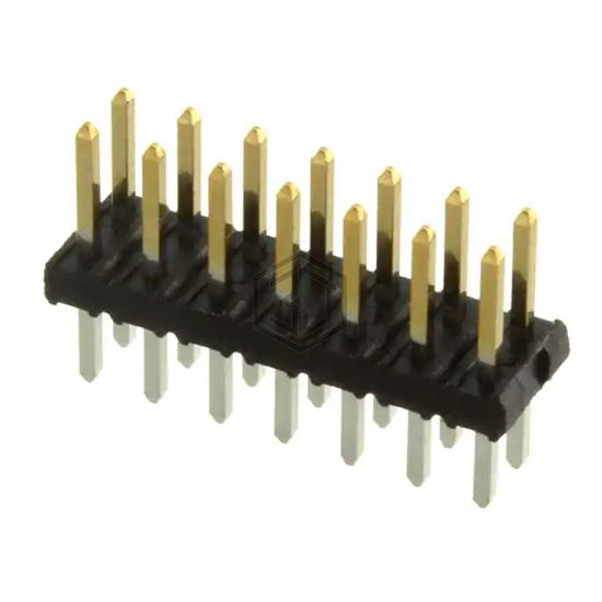 57102-F08-07ULF - Amphenol ICC (FCI) - Rectangular Connectors - Headers, Male Pins
