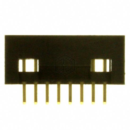 SBH31-NBPB-D08-ST-BK - Sullins Connector Solutions - Rectangular Connectors - Headers, Male Pins