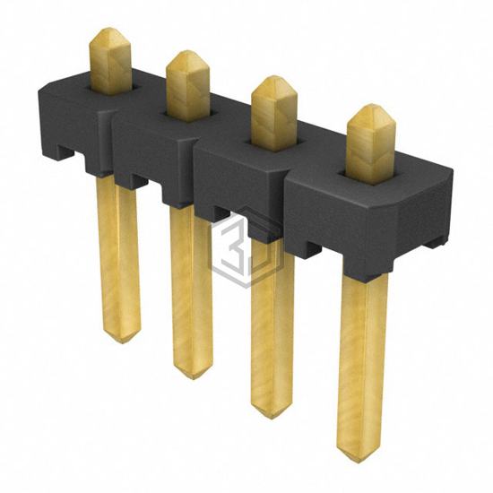 MTLW-104-05-G-S-185 - Samtec Inc. - Rectangular Connectors - Headers, Male Pins