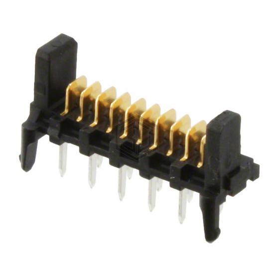0903257010 - Molex - Rectangular Connectors - Headers, Male Pins