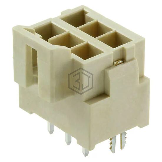 1722982206 - Molex - Rectangular Connectors - Headers, Male Pins