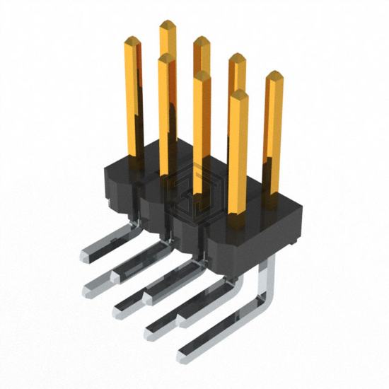 TSW-104-25-L-D-RA - Samtec Inc. - Rectangular Connectors - Headers, Male Pins