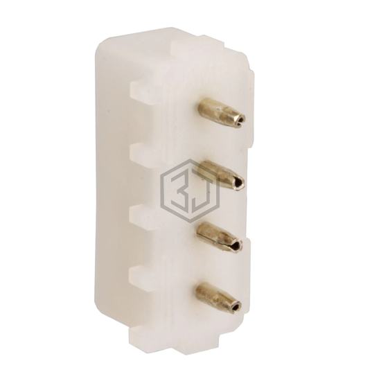 350211-3 - TE Connectivity AMP Connectors - Rectangular Connectors - Headers, Male Pins