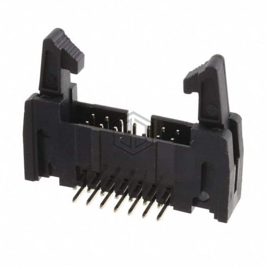MHR-14-HUAL - Adam Tech - Rectangular Connectors - Headers, Male Pins