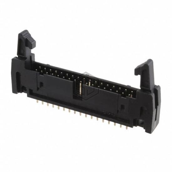 MHR-34-VUAL - Adam Tech - Rectangular Connectors - Headers, Male Pins