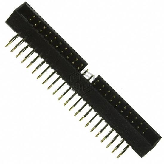 SBH21-NBPN-D22-RA-BK - Sullins Connector Solutions - Rectangular Connectors - Headers, Male Pins