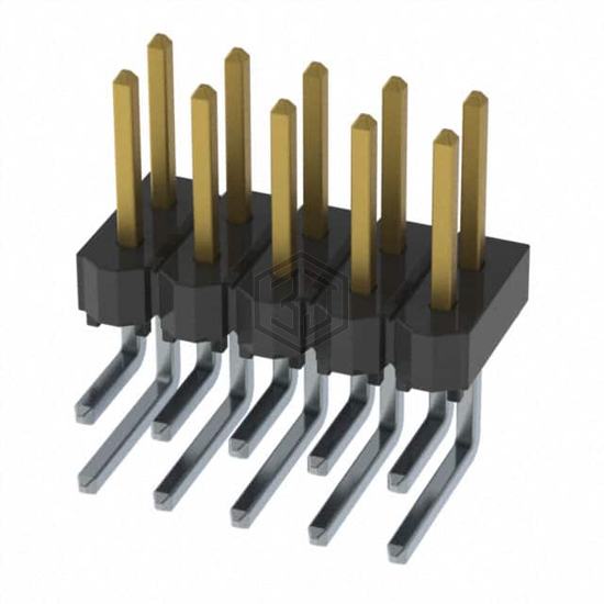 HTSW-105-08-L-D-RA - Samtec Inc. - Rectangular Connectors - Headers, Male Pins