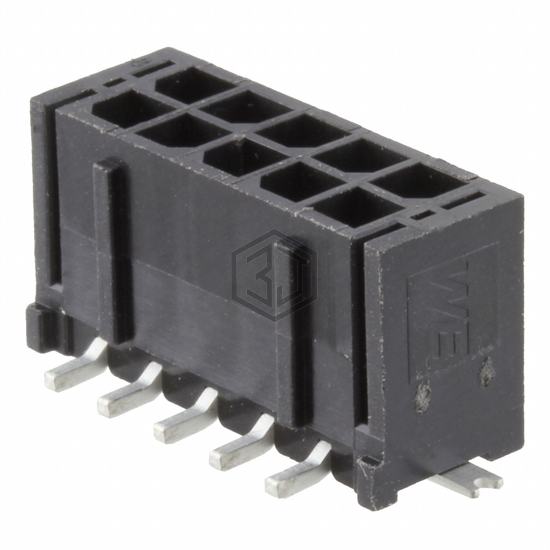 662010231822 - Würth Elektronik - Rectangular Connectors - Headers, Male Pins