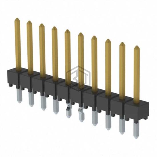 HTSW-110-14-L-S-LL - Samtec Inc. - Rectangular Connectors - Headers, Male Pins
