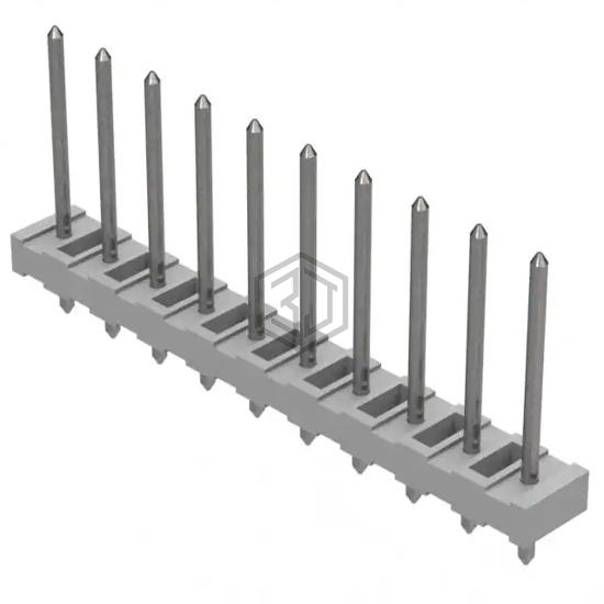 0010081102 - Molex - Rectangular Connectors - Headers, Male Pins