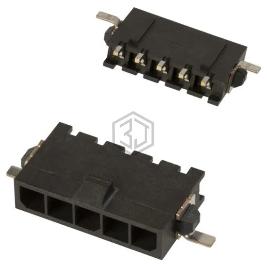 2-1445091-5 - TE Connectivity AMP Connectors - Rectangular Connectors - Headers, Male Pins