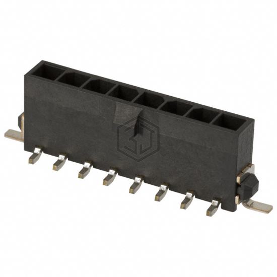 2-1445053-8 - TE Connectivity AMP Connectors - Rectangular Connectors - Headers, Male Pins