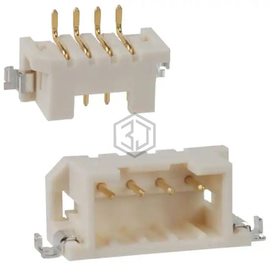 DF3EA-4P-2H(51) - Hirose Electric Co Ltd - Rectangular Connectors - Headers, Male Pins
