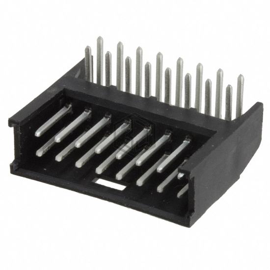 280390-1 - TE Connectivity AMP Connectors - Rectangular Connectors - Headers, Male Pins