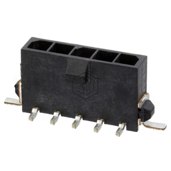 2-1445087-5 - TE Connectivity AMP Connectors - Rectangular Connectors - Headers, Male Pins