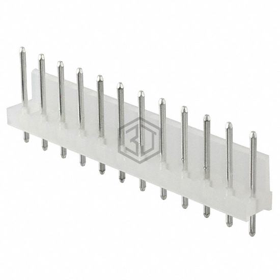 0010085121 - Molex - Rectangular Connectors - Headers, Male Pins