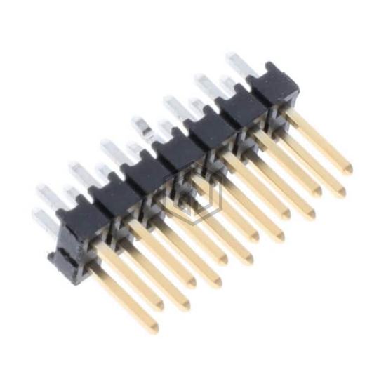 TSW-107-07-L-D-LL - Samtec Inc. - Rectangular Connectors - Headers, Male Pins