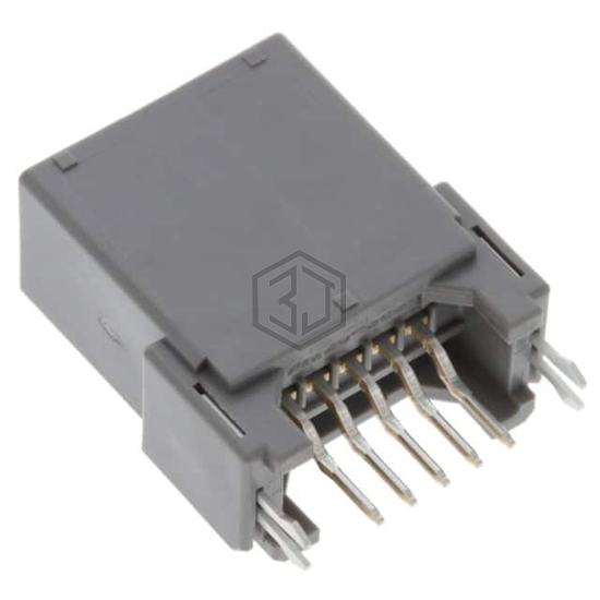 MX34005UF1 - JAE Electronics - Rectangular Connectors - Headers, Male Pins