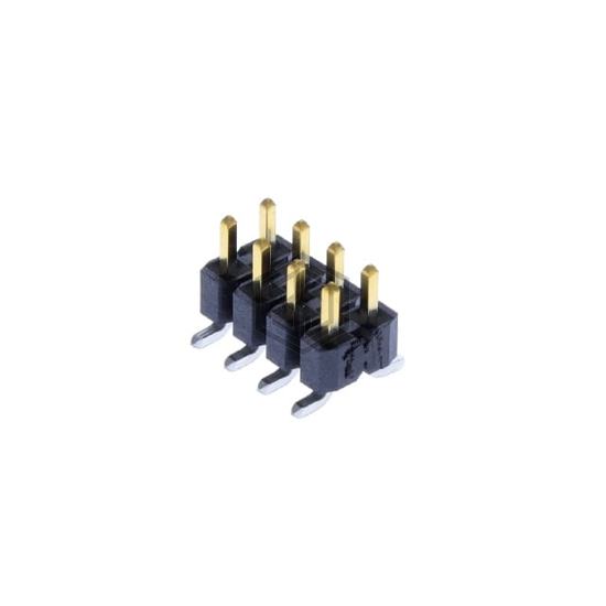 TSM-104-04-S-DV - Samtec Inc. - Rectangular Connectors - Headers, Male Pins