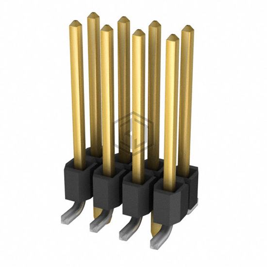 TSM-104-03-L-DV-A - Samtec Inc. - Rectangular Connectors - Headers, Male Pins