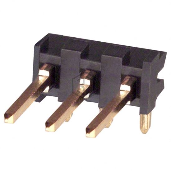 87232-3 - TE Connectivity AMP Connectors - Rectangular Connectors - Headers, Male Pins