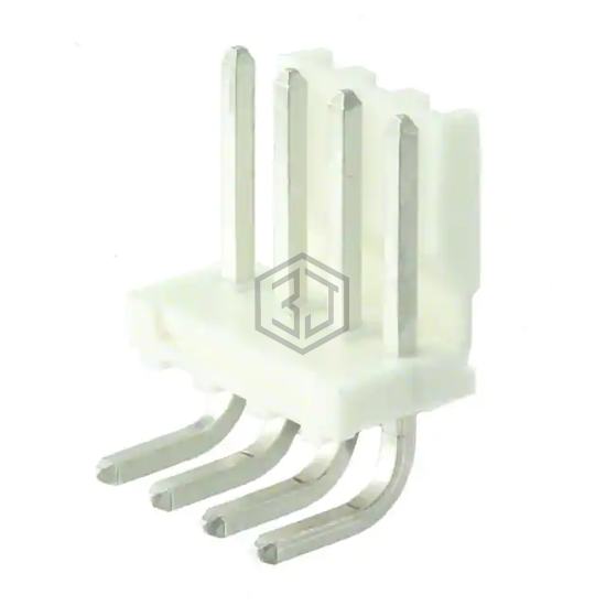 3-644613-4 - TE Connectivity AMP Connectors - Rectangular Connectors - Headers, Male Pins
