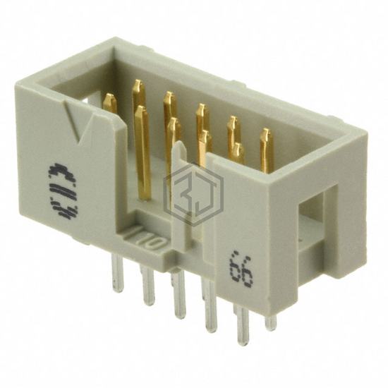 09195106324 - HARTING - Rectangular Connectors - Headers, Male Pins