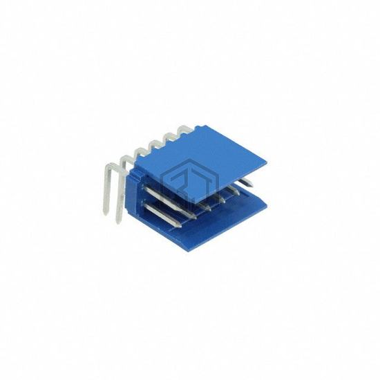281742-6 - TE Connectivity AMP Connectors - Rectangular Connectors - Headers, Male Pins