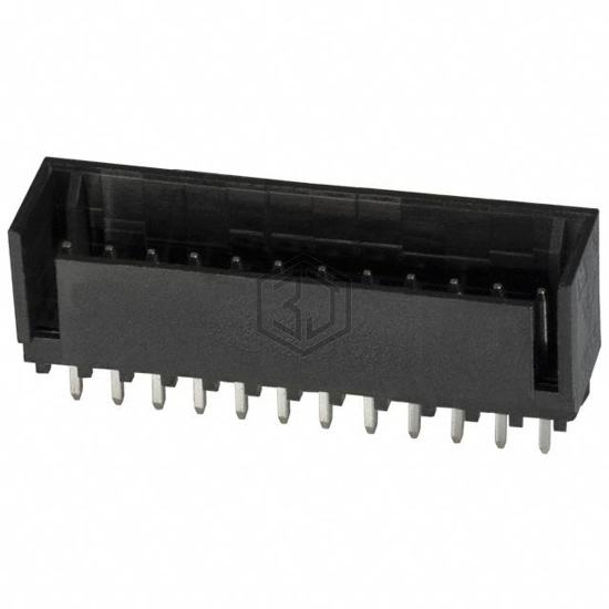 3-644486-2 - TE Connectivity AMP Connectors - Rectangular Connectors - Headers, Male Pins