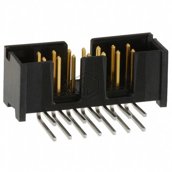 103310-2 - TE Connectivity AMP Connectors - Rectangular Connectors - Headers, Male Pins