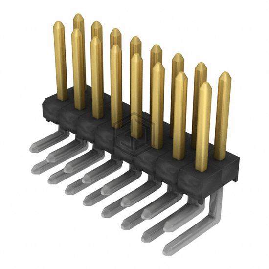TSW-108-25-L-D-RA - Samtec Inc. - Rectangular Connectors - Headers, Male Pins